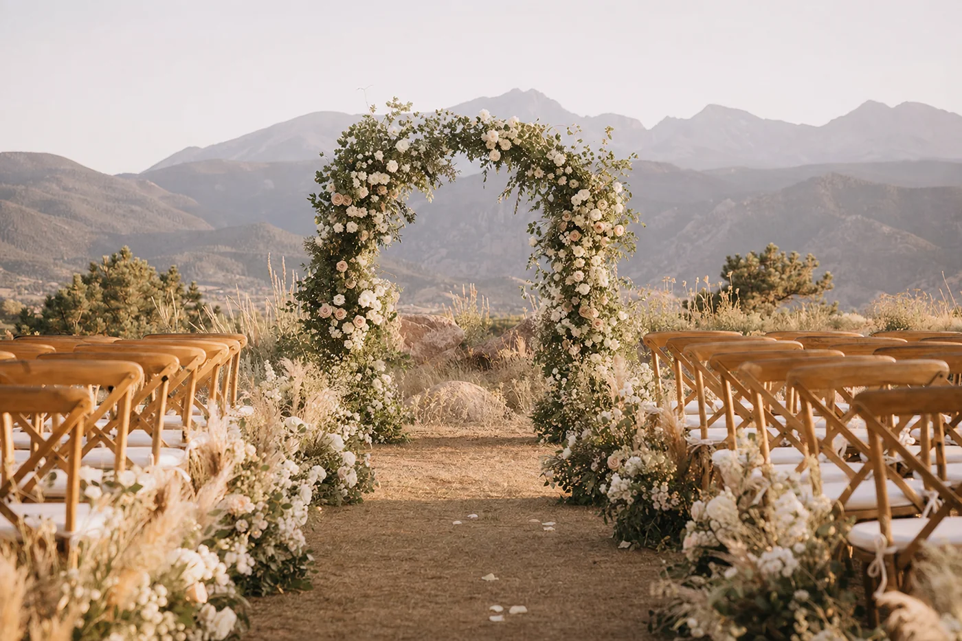 Outdoor Colorado ceremony